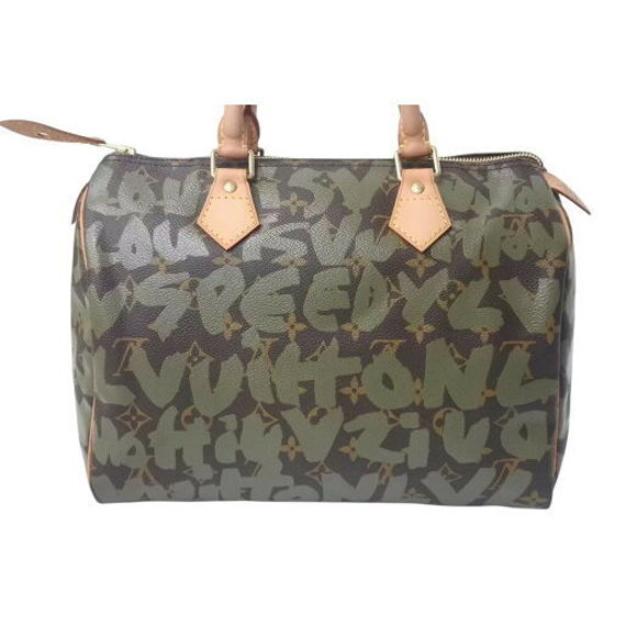 Louis Vuitton Speedy handbag Monogram Graffiti Takashi Murakami - Picture 3 of 8